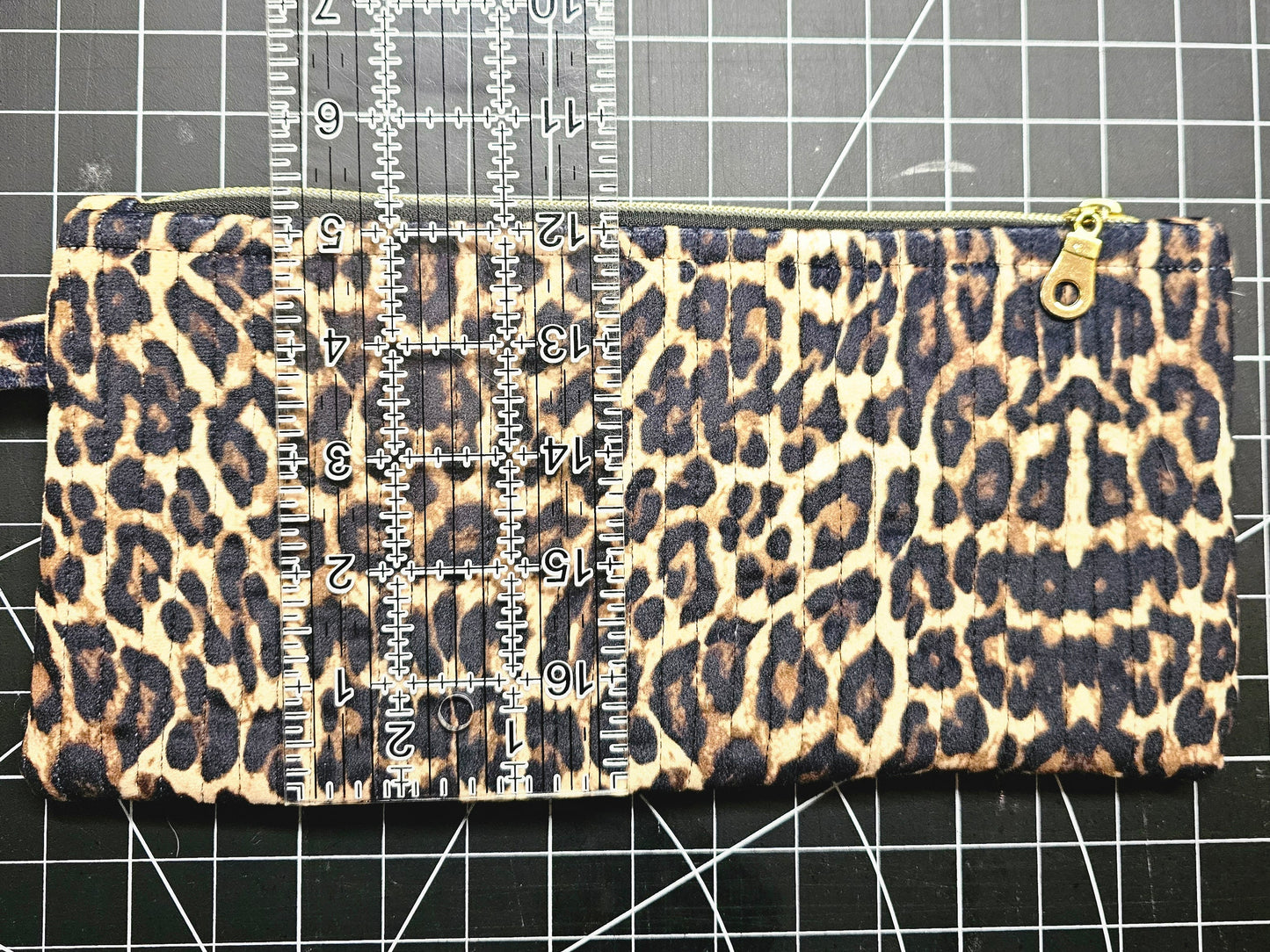 Leopard Clutch Handbag