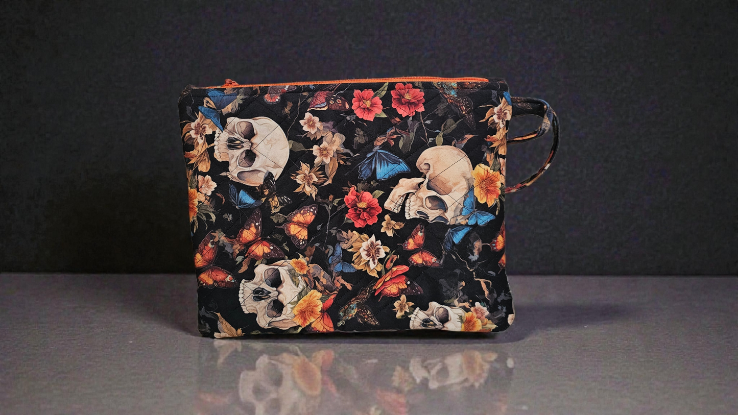 Butterfly Solitude Clutch Pouch Bag