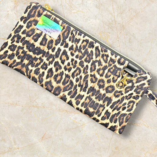Leopard Clutch Handbag